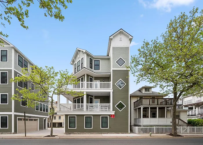 True Luxury Vacationing In Downtown Ocean City! Сasa de vacaciones *