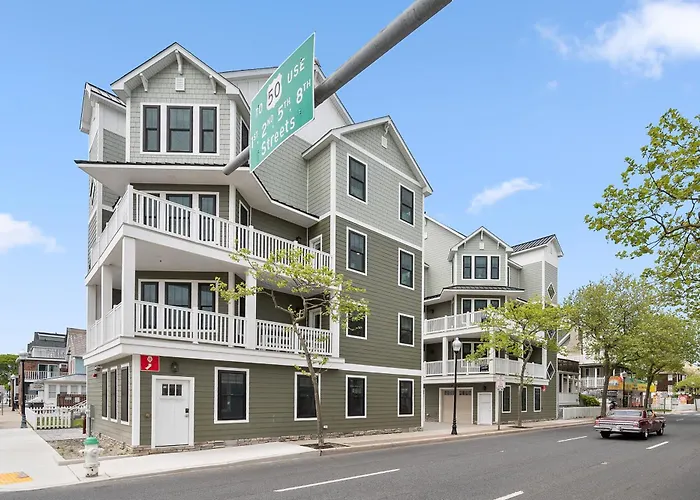 Сasa de vacaciones True Luxury Vacationing In Downtown Ocean City! Ocean City